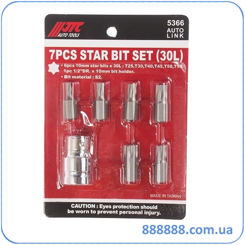   10  TORX T25-T55 7  5366 JTC