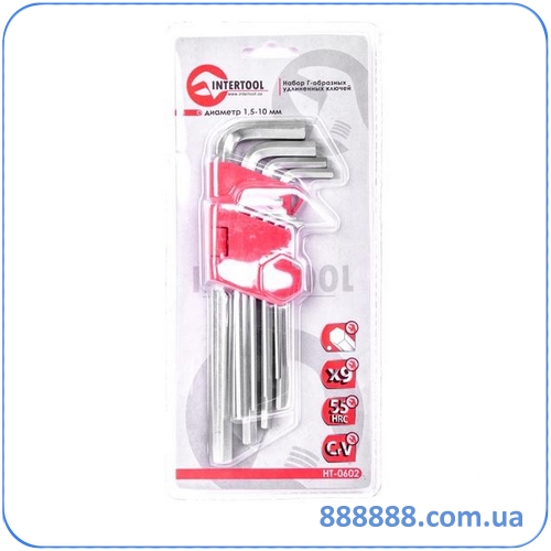  -. 6-. .  9 ., 1.5-10 , Cr-V, 55 HRC HT-0602 Intertool